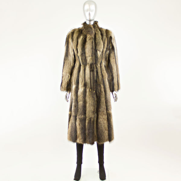 Raccoon Coat- Size S (Vintage Furs)