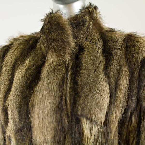 Raccoon Coat- Size S (Vintage Furs)