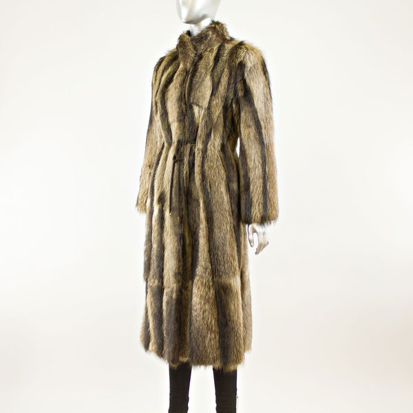 Raccoon Coat- Size S (Vintage Furs)