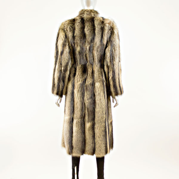 Raccoon Coat- Size S (Vintage Furs)