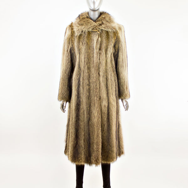 Raccoon Coat- Size M (Vintage Furs)