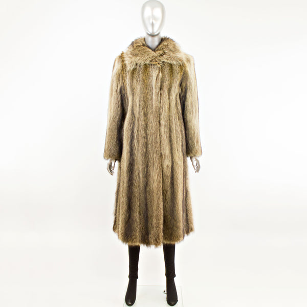 Raccoon Coat- Size M (Vintage Furs)