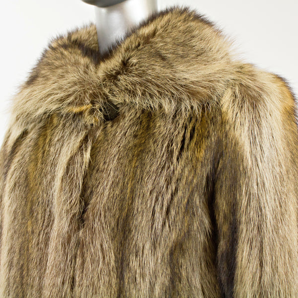 Raccoon Coat- Size M (Vintage Furs)