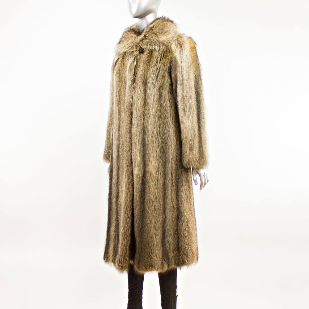 Raccoon Coat- Size M (Vintage Furs)