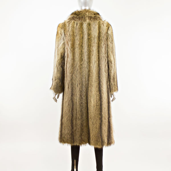 Raccoon Coat- Size M (Vintage Furs)