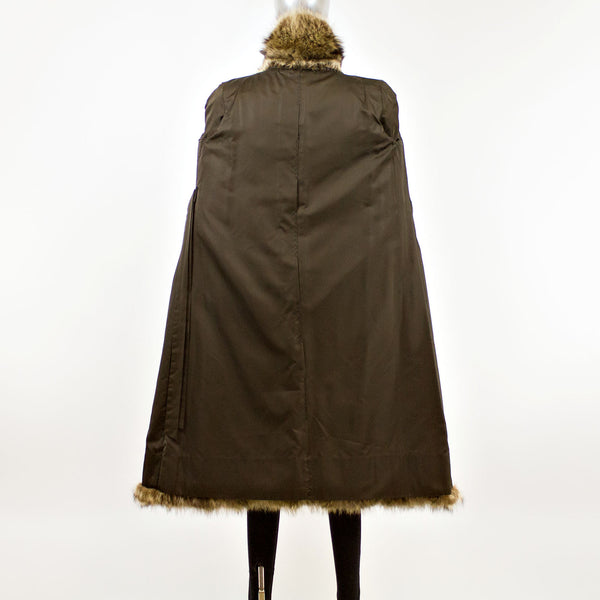 Raccoon Coat- Size M (Vintage Furs)