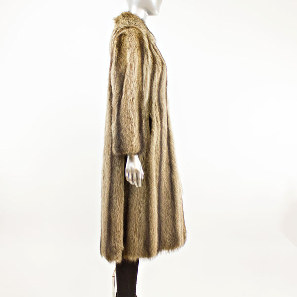 Raccoon Coat- Size L (Vintage Furs)