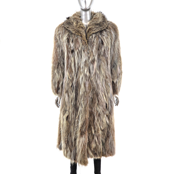 Section Raccoon Coat- Size M