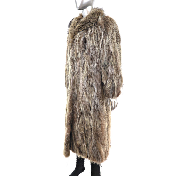 Section Raccoon Coat- Size M