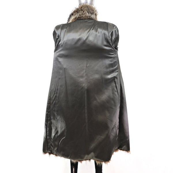 Section Raccoon Coat- Size M