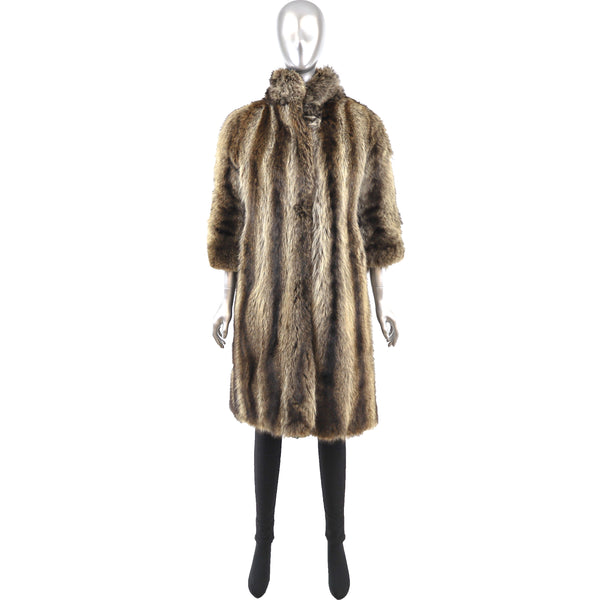 Raccoon Coat- Size L