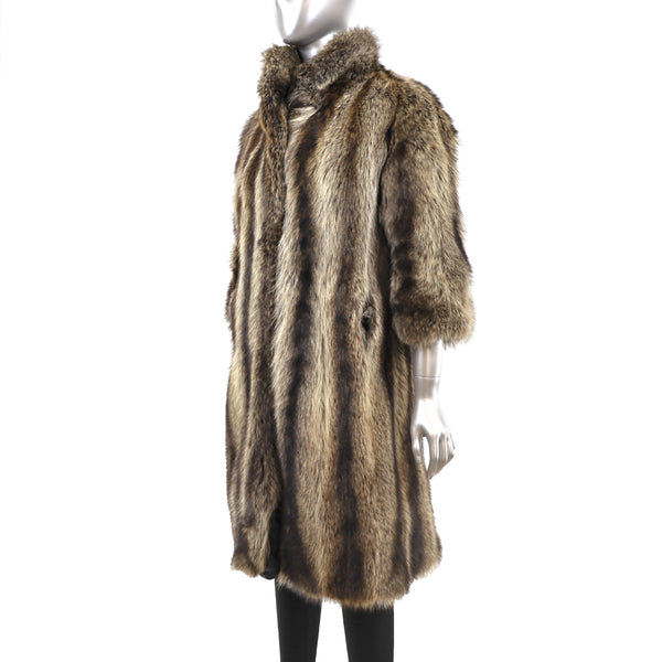 Raccoon Coat- Size L