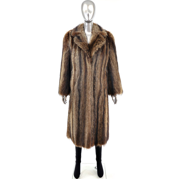 Raccoon Coat- Size S-M