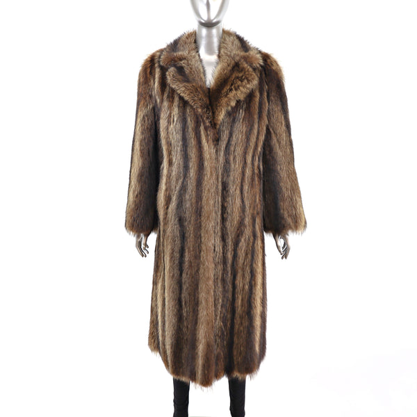 Raccoon Coat- Size S-M