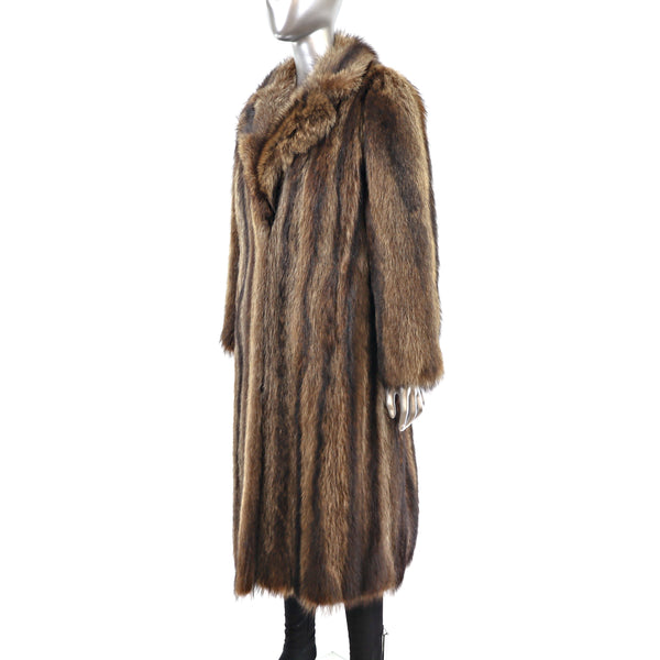 Raccoon Coat- Size S-M
