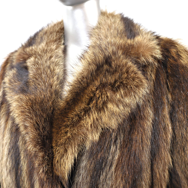 Raccoon Coat- Size S-M