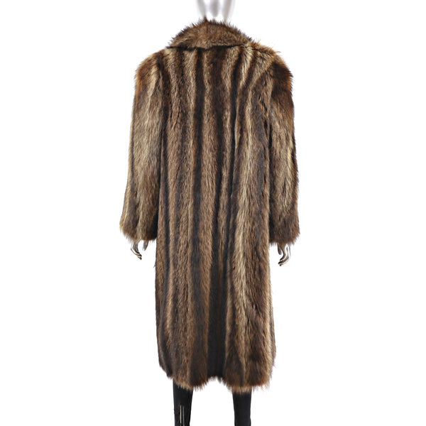 Raccoon Coat- Size S-M