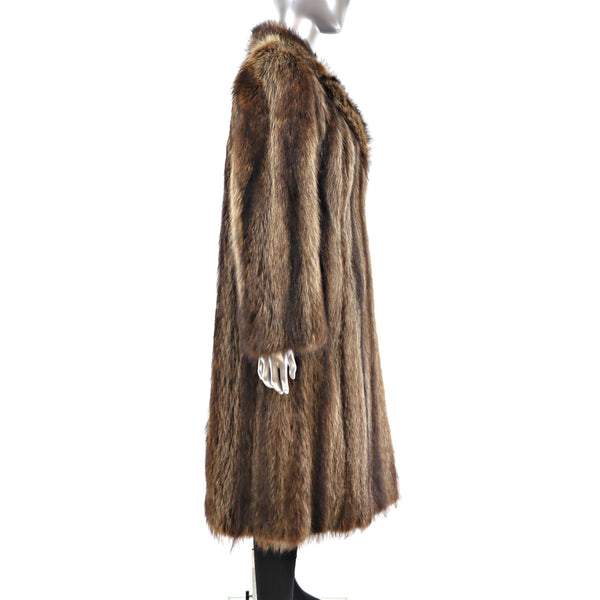 Raccoon Coat- Size S-M