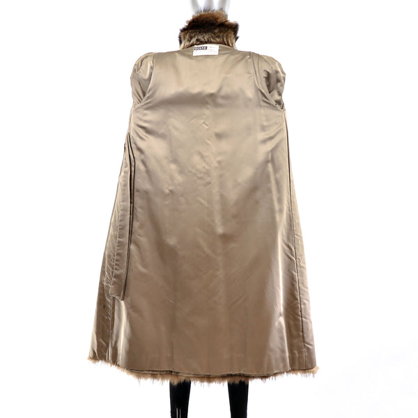 Raccoon Coat- Size S-M