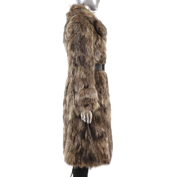 Section Raccoon Coat- Size XS