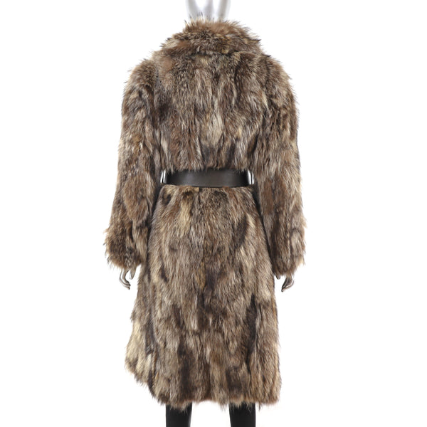 Section Raccoon Coat- Size XS