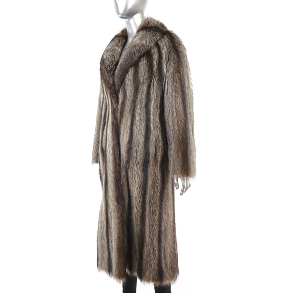 Raccoon Coat- Size S-M