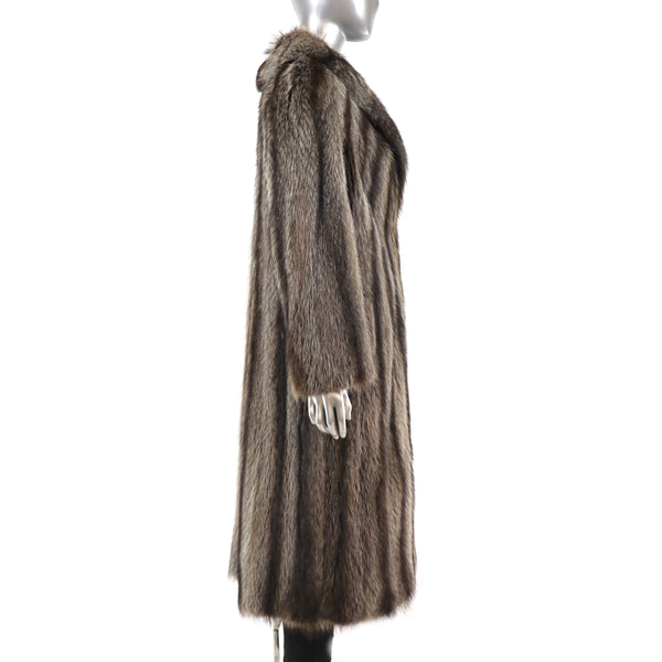 Raccoon Coat- Size S-M