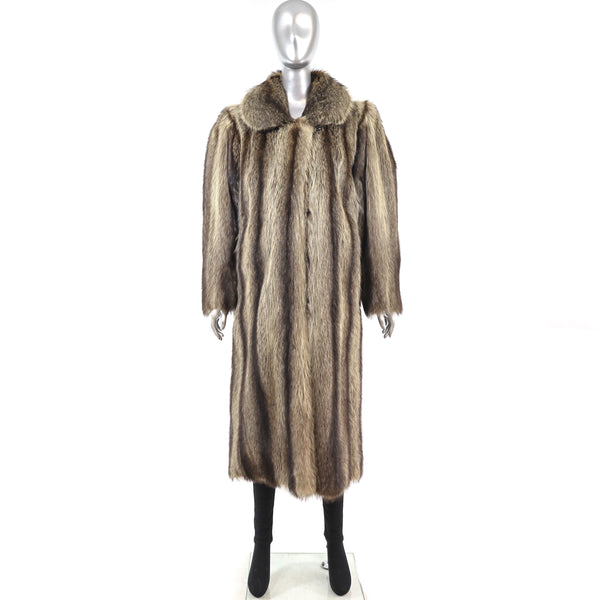 Raccoon Coat- Size XL