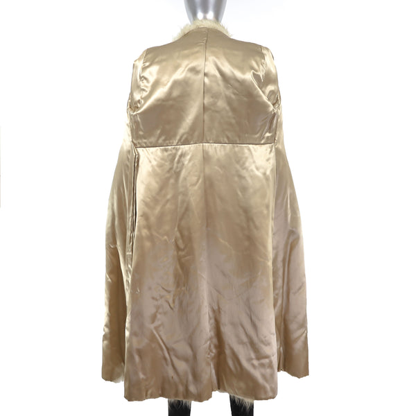 Dyed Raccoon Coat- Size S