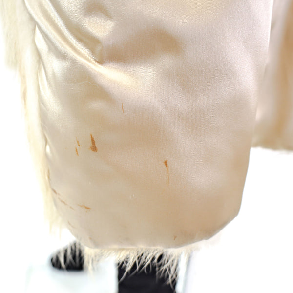 Dyed Raccoon Coat- Size S
