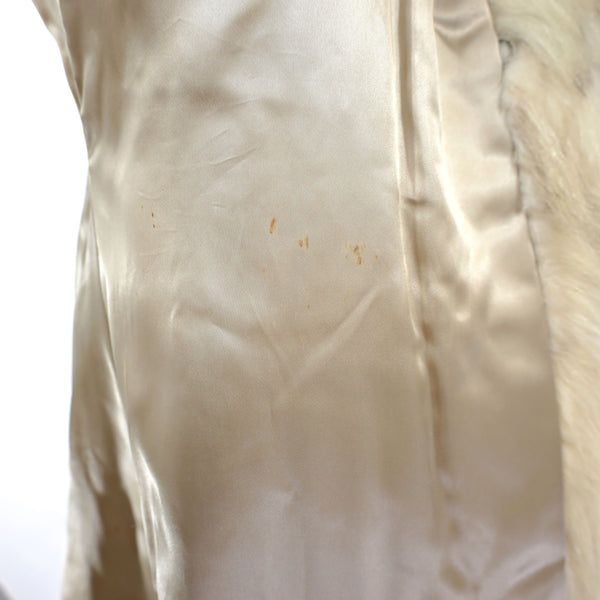 Dyed Raccoon Coat- Size S