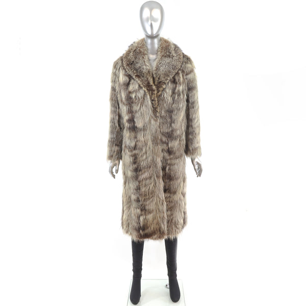 Section Raccoon Coat- Size L