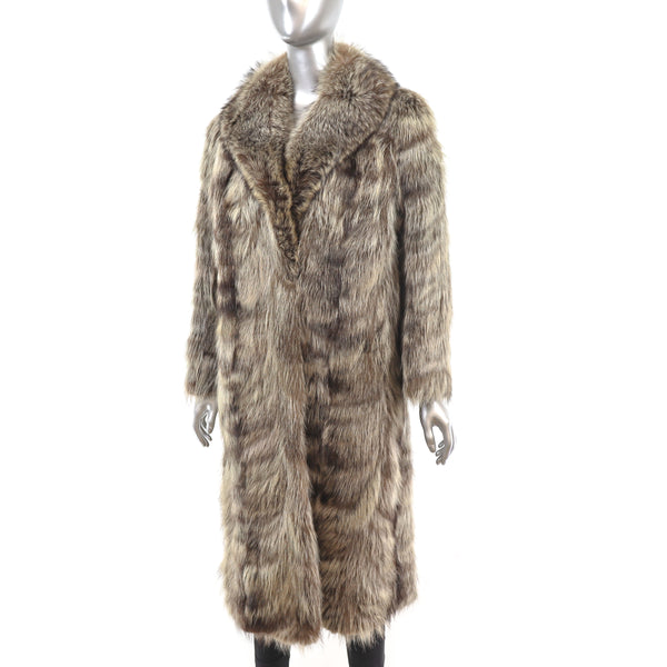 Section Raccoon Coat- Size L