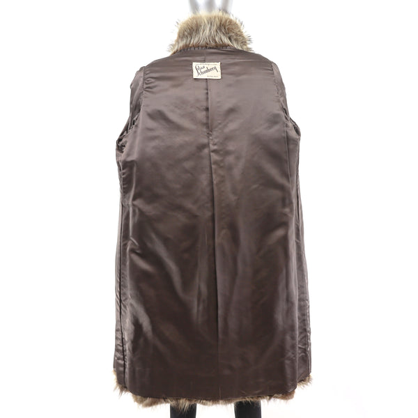 Section Raccoon Coat- Size L