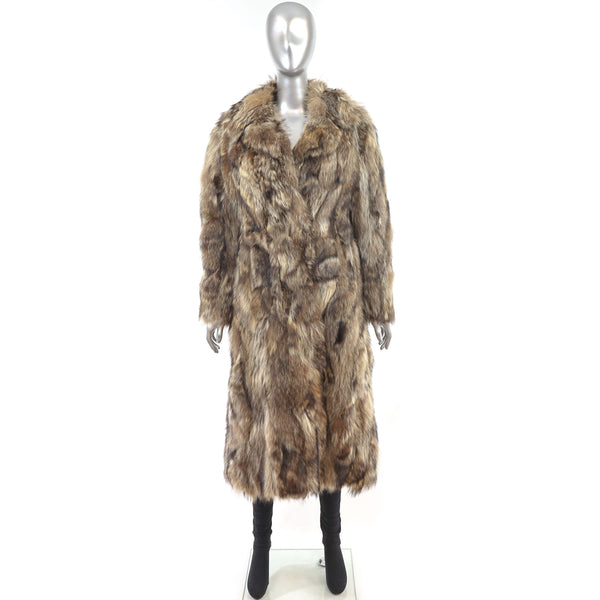 Section Raccoon Coat- Size S