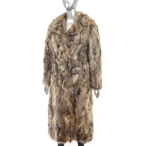 Section Raccoon Coat- Size S