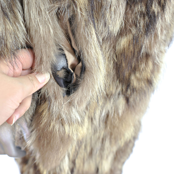 Section Raccoon Coat- Size S