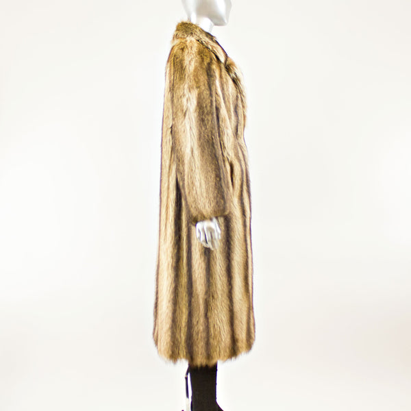 Raccoon Coat - Size S (Vintage Furs)