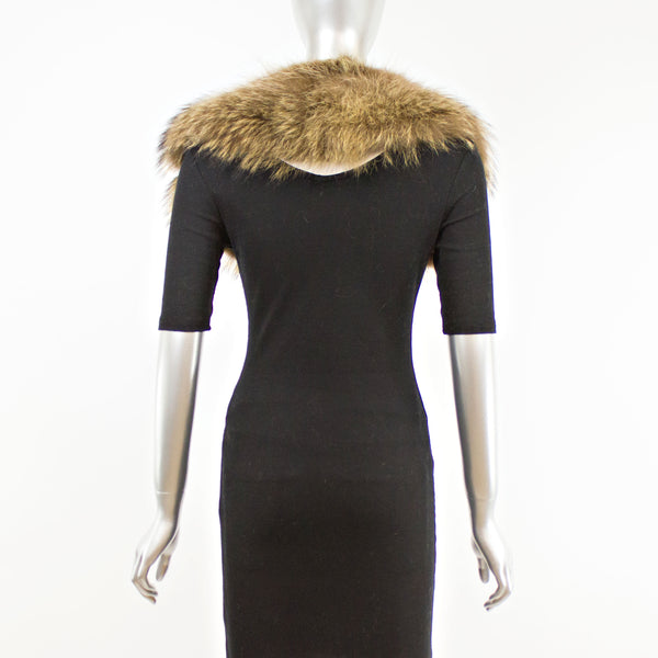 Collar Raccoon- Free Size (Vintage Furs)