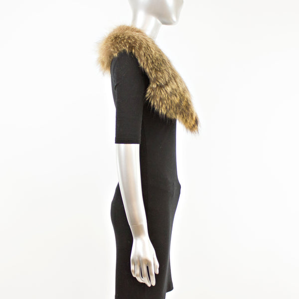 Collar Raccoon- Free Size (Vintage Furs)