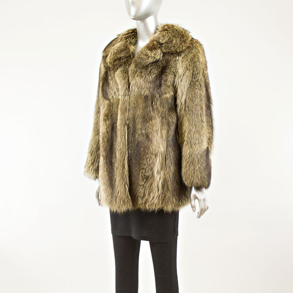 Raccoon Jacket - Size M-L (Vintage Furs)