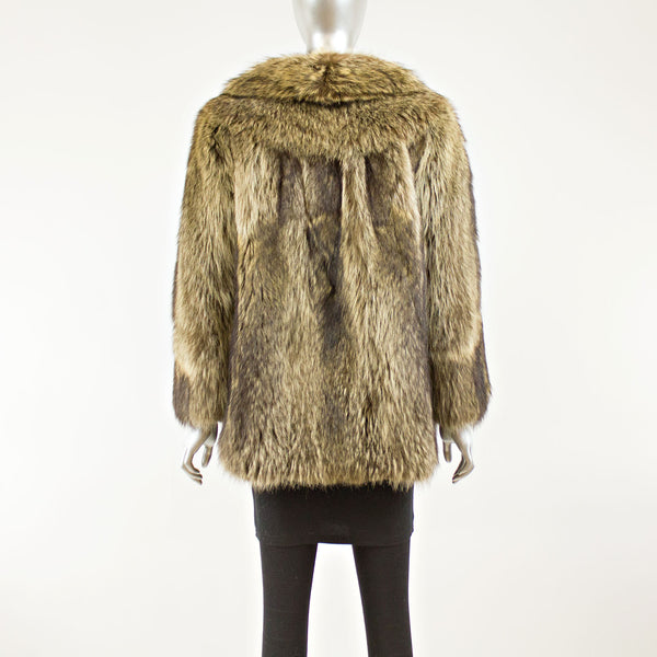 Raccoon Jacket - Size M-L (Vintage Furs)