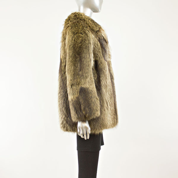 Raccoon Jacket - Size M-L (Vintage Furs)