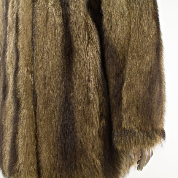 Raccoon Jacket- Size L (Vintage Furs)