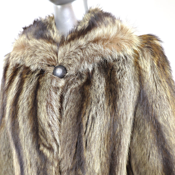 Raccoon Jacket- Size M (Vintage Furs)