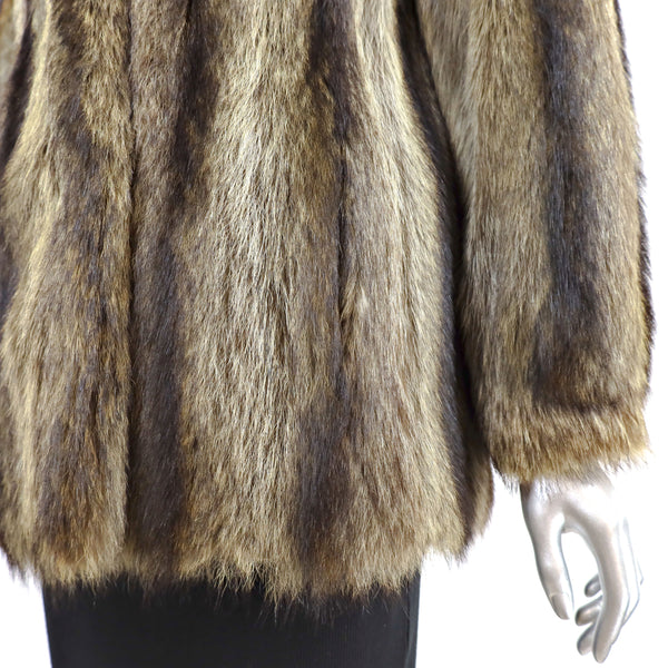 Raccoon Jacket- Size M (Vintage Furs)