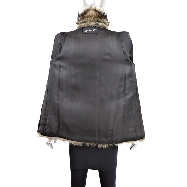 Raccoon Jacket- Size M (Vintage Furs)