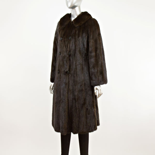 Ranch Mink Coat- Size M-L (Vintage Furs)