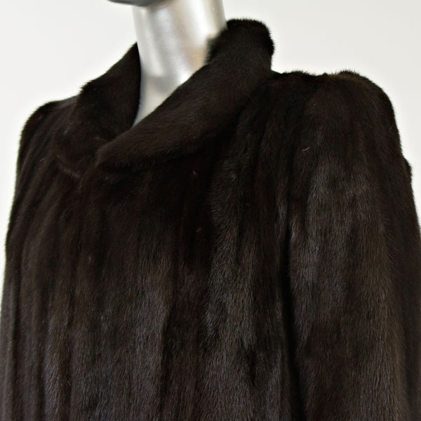 Ranch Mink 7/8 Coat- Size S (Vintage Furs)
