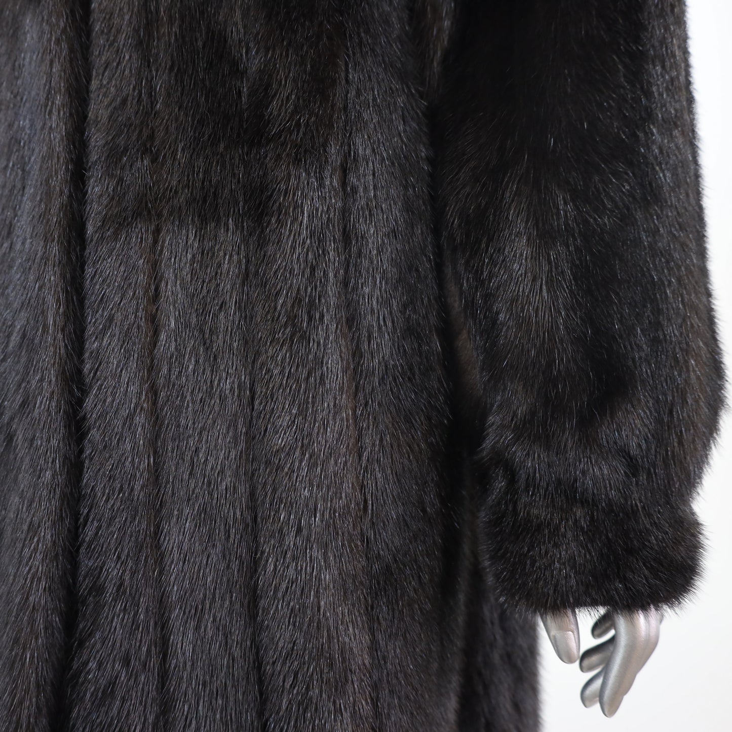 Black Mink Coat- Size M